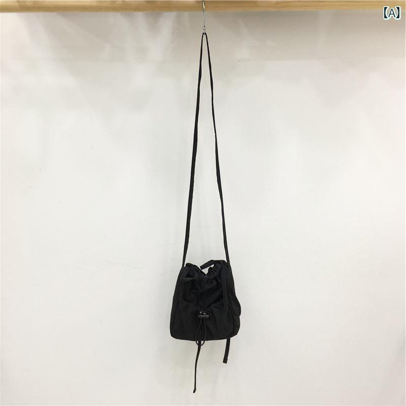 スマホポーチ レディース おしゃれ シンプル ポシェット 小さめ 韓国 芸術 メンズ 軽量 涼しい 巾着 ナイロン 小さめ バッグ カジュアル 携帯電話 バッグ