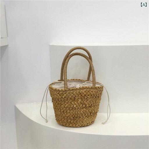 レディース バッグ 普段使い 通勤 小さめ 韓国 かわいい 野菜 バスケット 小さめ 休暇 ピクニック わら 織り ポータブル バケツ レディース バッグ 普段使い 通勤 小さめ 韓国 かわいい 野菜 バスケット 小さめ 休暇 ピクニック わら 織り ポータブル バケツ