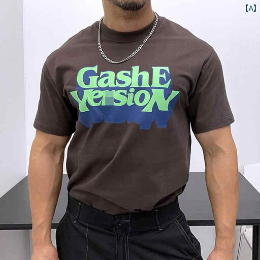 メンズ 綿 生地 良さ 立体 プリントコットン スリム 半袖 Tシャツ 小さめ ネック ライン 筋肉 マッチョ質 夏 トレンド メンズ 綿 生地 良さ 立体 プリントコットン スリム 半袖 Tシャツ 小さめ ネック ライン 筋肉 マッチョ質 夏 トレンド