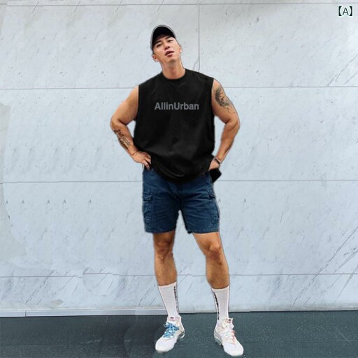 メンズ ベスト 夏 ノースリーブ Tシャツ チョッキ ラウンドネック フィットネス トップスス アンダー シャツ イン トレンド メンズ ベスト 夏 ノースリーブ Tシャツ チョッキ ラウンドネック フィットネス トップスス アンダー シャツ イン トレンド