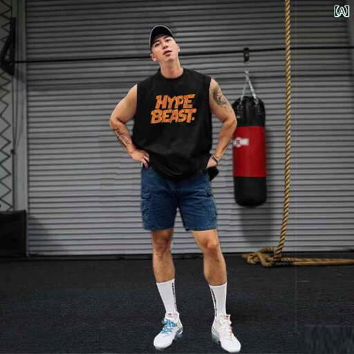 メンズ スポーツ 吸汗性 トレーニング フィットネス ベスト ランニング マッスル ノースリーブ Tシャツ メンズ スポーツ 吸汗性 トレーニング フィットネス ベスト ランニング マッスル ノースリーブ Tシャツ