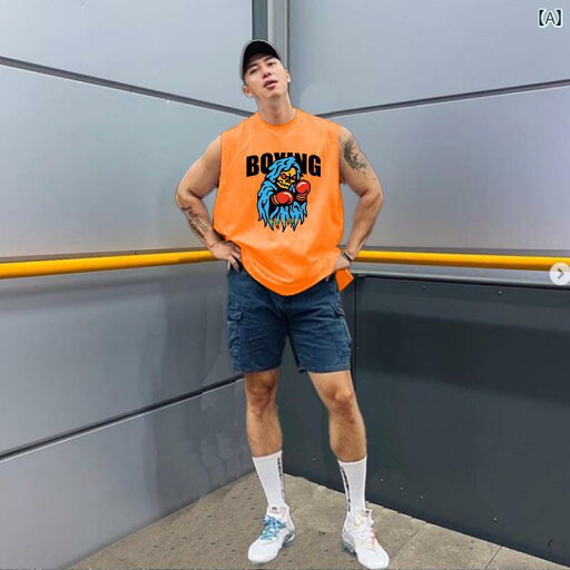 メンズ 夏 フィットネス ベスト ノースリーブ Tシャツ スポーツ トレーニング ベスト カジュアル アメリカン メンズ 夏 フィットネス ベスト ノースリーブ Tシャツ スポーツ トレーニング ベスト カジュアル アメリカン