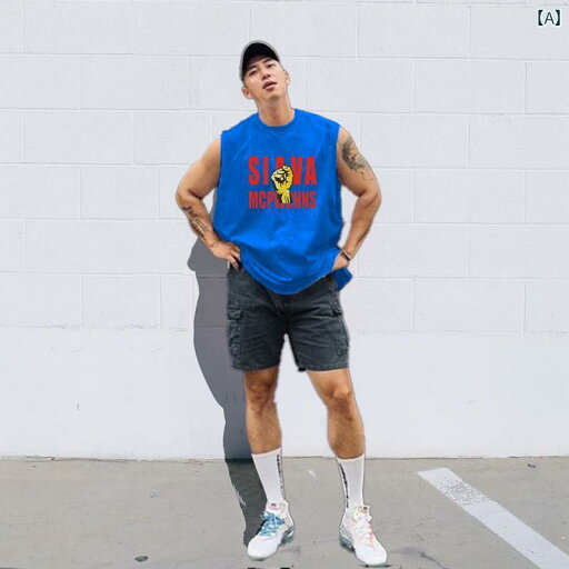 メンズ トレーニング フィットネス ベスト スポーツ ノースリーブ Tシャツ 吸汗性 通気性 快適 ベスト トップスス 夏 メンズ トレーニング フィットネス ベスト スポーツ ノースリーブ Tシャツ 吸汗性 通気性 快適 ベスト トップスス 夏