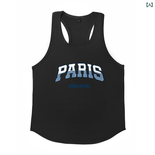 メンズ 夏 鉄筋 I字型 フィットネス スウェットベスト トレーニング 服 スポーツ ノースリーブ Tシャツ メンズ 夏 鉄筋 I字型 フィットネス スウェットベスト トレーニング 服 スポーツ ノースリーブ Tシャツ