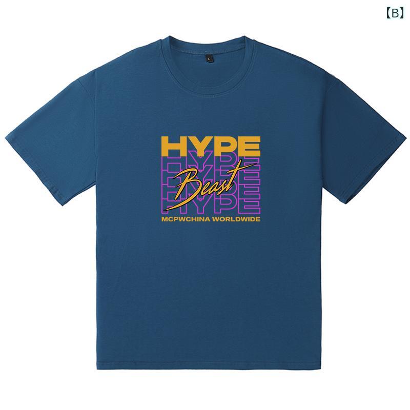 メンズ ラウンドネック ゆったり フィットネス Tシャツ 吸汗性 スポーツ トレーニング 半袖 夏