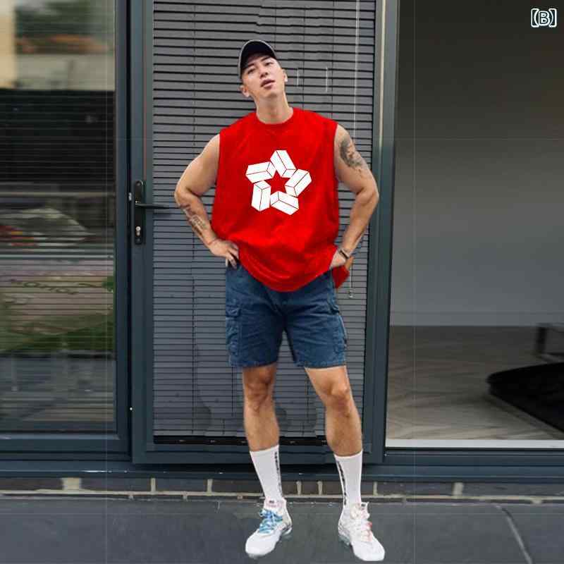 メンズ 吸汗性 ノースリーブ Tシャツ スポーツ ベスト カジュアル トレーニング トップスス フィットネス ベスト