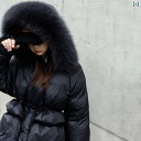 ダウンジャケット キッズ コート 子供服 アウター おしゃれ かわいい 女の子 フード 丈 厚手 ファー 秋冬 韓国 ブラック