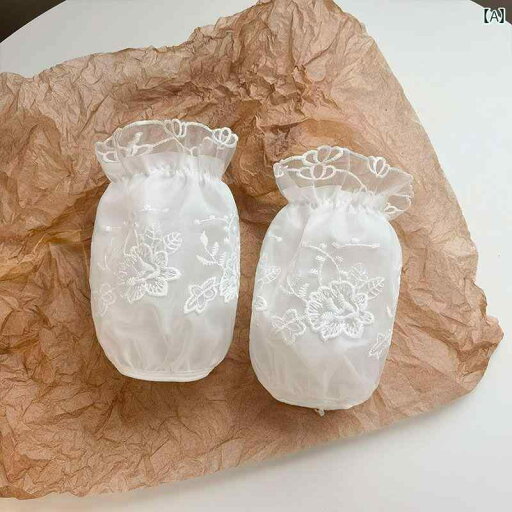 付け袖 ウエディング 結婚式 ブライダル 花嫁 パーティー 小物 レース 透け感 刺繍 花 レッド ブラック ホワイト 付け袖 ウエディング 結婚式 ブライダル 花嫁 パーティー 小物 レース 透け感 刺繍 花 レッド ブラック ホワイト