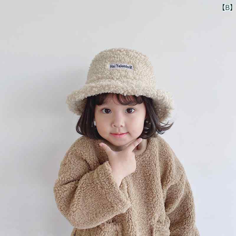 バケット ハット キッズ おしゃれ バケハ 帽子 子供 女の子 男の子 レディース メンズ 韓国 秋冬 黒 ベージュ ピンク 無地 タグ 耳 つば広 ボア もこもこ 防寒 暖かい レジャー