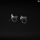ピアス イヤリング ノンホール レディース アクセサリー 両耳 スタッド イヤークリップ シルバー針 チック メタル かわいい シンプル 非対称 小さめ 動物 ...
