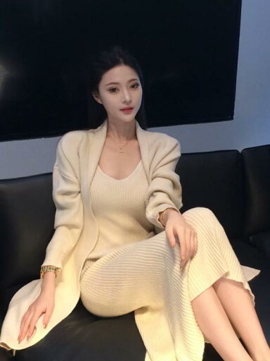 セットアップ レディース カジュアル おしゃれ デート 女子会 初秋 ヘボン 風 長袖 ニット ドレス セットアップ レディース カジュアル おしゃれ デート 女子会 初秋 ヘボン 風 長袖 ニット ドレス