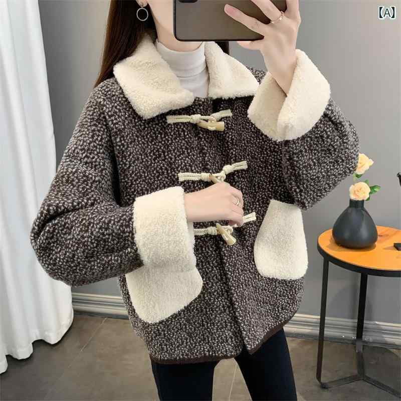 アウター レディース ファッション おしゃれ カジュアル 上品 秋冬 厚手 ニット ウール コート 大きめサイズ バット スリーブ