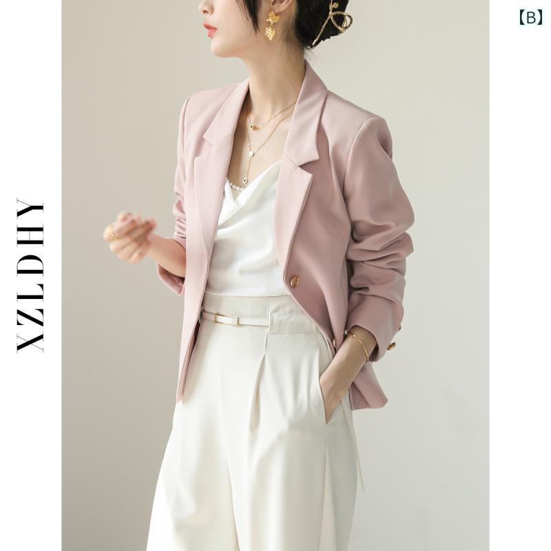 アウター レディース カジュアル おしゃれ 上品 普段使い 秋 黒 ジャケット トップス