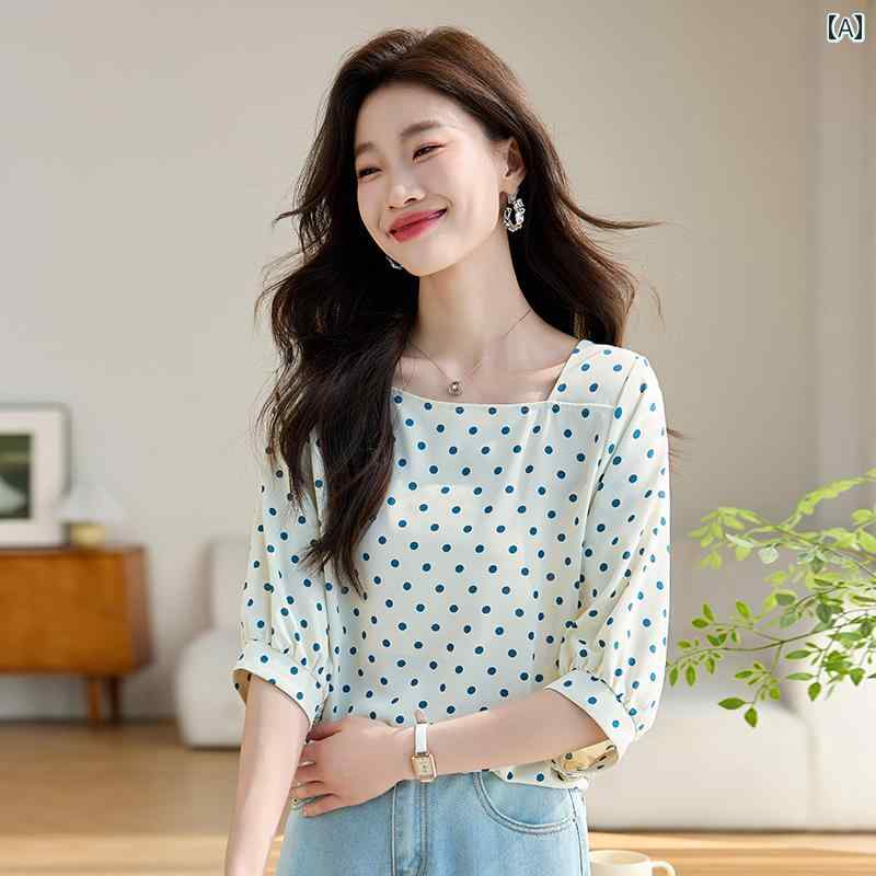 トップス レディース おしゃれ 上品 通勤 オフィス カジュアル ス 半袖 軽量 涼しい 涼しい 美しく シック シャツ 薄手 涼しい 涼しい