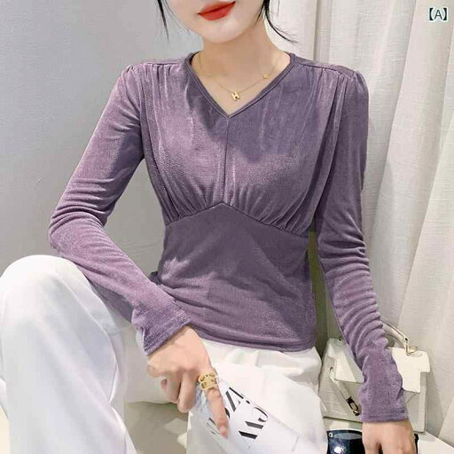 レディース トップス カジュアル おしゃれ 社交家 Vネック 長袖 Tシャツ 秋冬 風 アウターウェア シャツ レディース トップス カジュアル おしゃれ 社交家 Vネック 長袖 Tシャツ 秋冬 風 アウターウェア シャツ