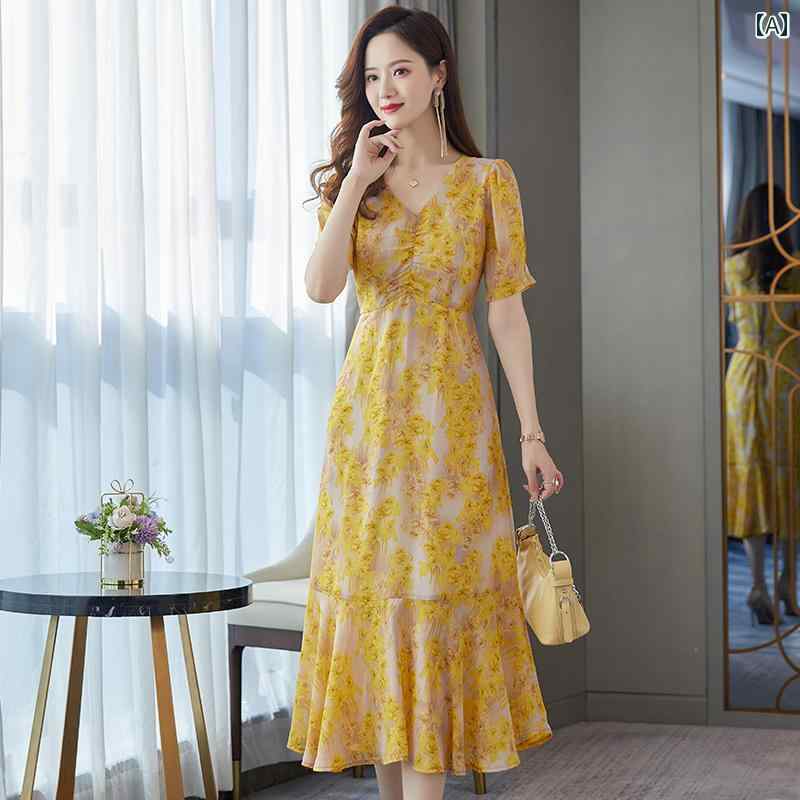 ワンピース レディース おしゃれ 通勤 オフィス カジュアル スリム aライン