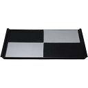 J-kitchens 尺3木目フライト 盆 黒銀市松SL(約 39.4 x 27.6 x 1.9cm) 日本製(3)