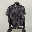 シャツ 半袖 メンズ レディース兼 夏 海 古着風 キューバシャツ アロハシャツ