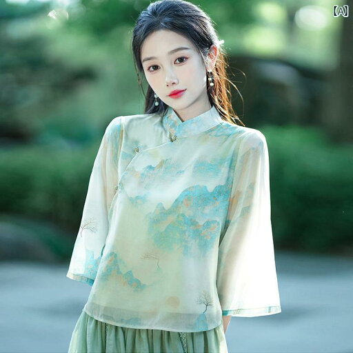 チャイナ風 レディース ファッション おしゃれ 上品 婦人服 瞑想 茶 エレガント 唐 セットアップ セットアップ 服 フェアリー 茶師服 韓服 トップス チャイナ風 レディース ファッション おしゃれ 上品 婦人服 瞑想 茶 エレガント 唐 セットアップ セットアップ 服 フェアリー 茶師服 韓服 トップス
