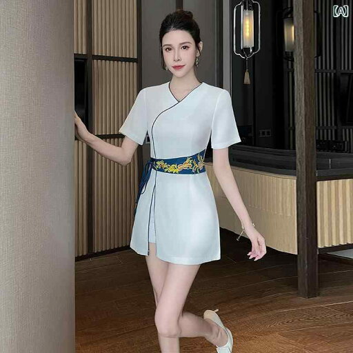エステ ユニフォーム レディース 制服 サロン おしゃれ リラクゼーション クリニック 秋冬 スカート セットアップ 技術者 エステ ユニフォーム レディース 制服 サロン おしゃれ リラクゼーション クリニック 秋冬 スカート セットアップ 技術者