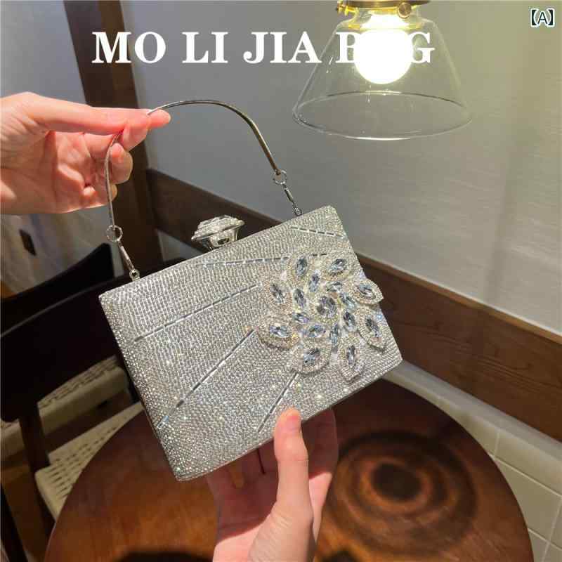 レディース バッグ おしゃれ イブニング ラトーン ディナー レディ ドレス ハンドヘルド バンケット チャイナ ドレス 小さめ