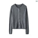 レディース トップス おしゃれ カジュアル 上品 普段使い 柔らかく 快適 長袖 ニット ショート コート 薄手 涼しい 涼しい ラウンドネック セーター カジ...
