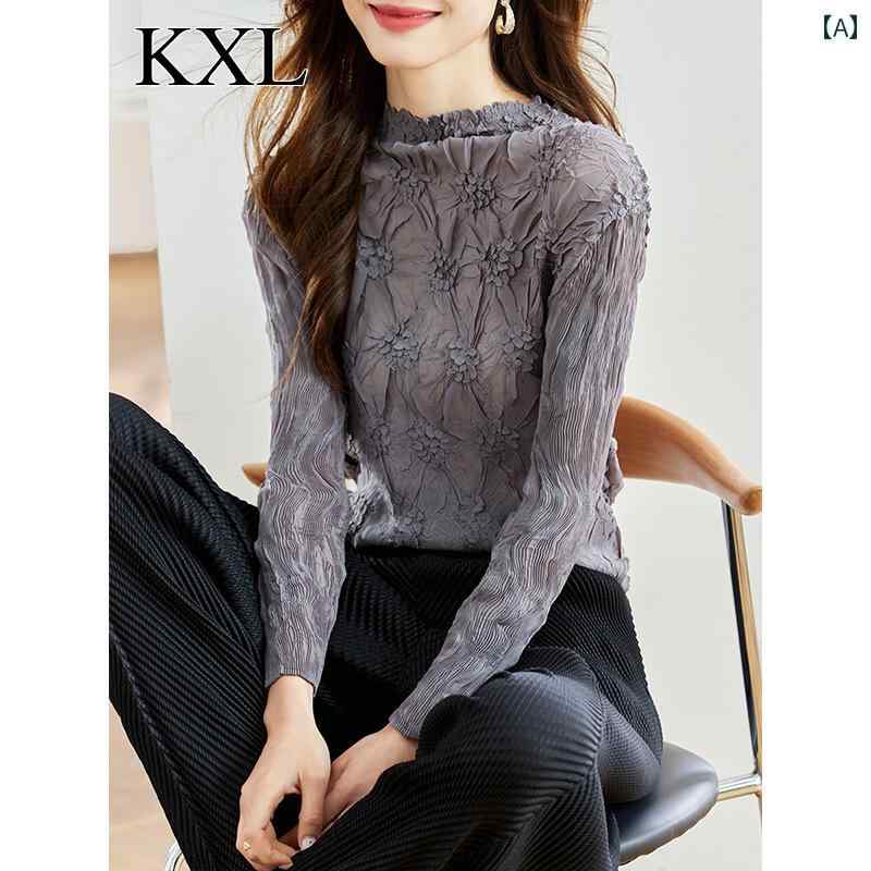 レディース トップス カジュアル おしゃれ エレガント 春秋 見栄え 長袖 ボトム シャツ ユニーク シック 美しい Tシャツ