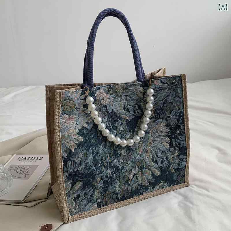 レディース バッグ 普段使い おしゃれ 高校生大容量 トレンド おしゃれ トート リネン ショルダー ハンド