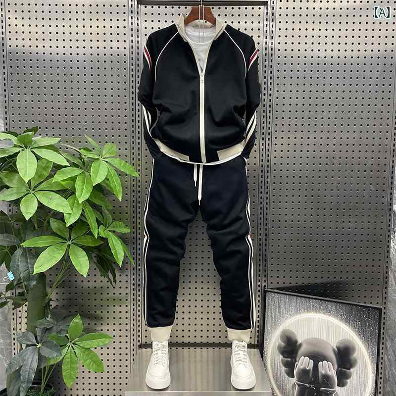 セットアップ メンズ カジュアル おしゃれ 普段使い 春秋 リボン カップル ファッション トレンディ ス..