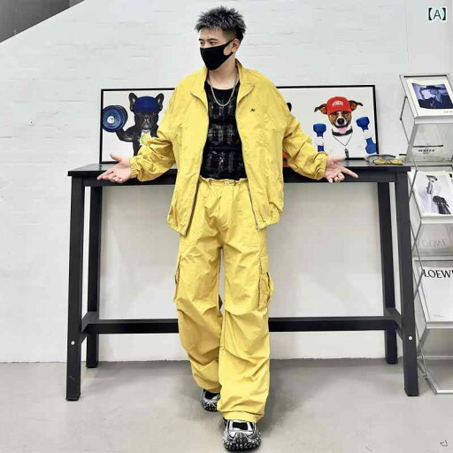 セットアップ メンズ カジュアル おしゃれ アウトドア性 スポーツ 春秋 マルチ ポケット ワークジャケット ストレート パンツ セットアップ メンズ カジュアル おしゃれ アウトドア性 スポーツ 春秋 マルチ ポケット ワークジャケット ストレート パンツ