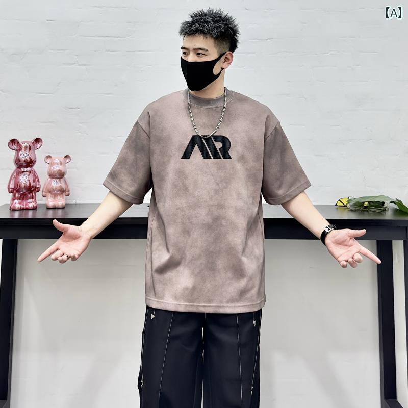 メンズ トップス カジュアル ファッション おしゃれ トレンディ Tシャツ 半袖 ファッション トレンド ..