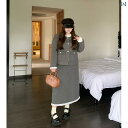 大きめサイズ レディース おしゃれ ファッション グレー フレンチ コート aライン ロング スカート 秋冬 ファッション