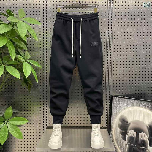 ズボン メンズ カジュアル おしゃれ パンツ 春秋 トレンディ 無地 デジタル プリント レッグ ストレッチ シンプル スウェット ズボン メンズ カジュアル おしゃれ パンツ 春秋 トレンディ 無地 デジタル プリント レッグ ストレッチ シンプル スウェット