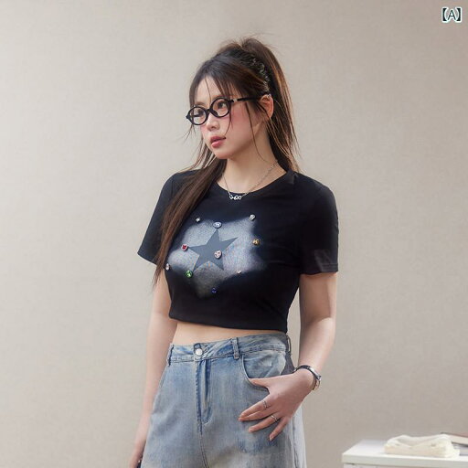 大きめサイズ レディース おしゃれ ファッション カジュアル 普段使い 婦人服 スリム ガール アメリカン レトロ トップス ストリート ジーンズ 大きめサイズ レディース おしゃれ ファッション カジュアル 普段使い 婦人服 スリム ガール アメリカン レトロ トップス ストリート ジーンズ