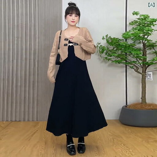 大きめサイズ レディース おしゃれ ファッション カジュアル フェミニン 上品 デート 女子会 ぽっちゃり 体型 方 秋冬 ニット 肩ひも ドレス 着痩せ 体型カバー お 体型カバー 快適 インナー ノースリーブロング スカート 大きめサイズ レディース おしゃれ ファッション カジュアル フェミニン 上品 デート 女子会 ぽっちゃり 体型 方 秋冬 ニット 肩ひも ドレス 着痩せ 体型カバー お 体型カバー 快適 インナー ノースリーブロング スカート