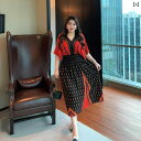 大きめサイズ レディース おしゃれ ファッション 上品 フェミニン デート 女子会 普段使い 夏 服 エキゾチック ボヘミアン ビーチ スカート タイ 休暇 ロング スカート