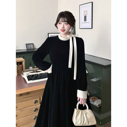 大きめサイズ レディース おしゃれ ファッション カジュアル 上品 フェミニン ワンピース デート 女子会 普段使い フレンチ レトロ ビーズ リトル ブラック ドレス スリム 起毛 ドレス 大きめサイズ レディース おしゃれ ファッション カジュアル 上品 フェミニン ワンピース デート 女子会 普段使い フレンチ レトロ ビーズ リトル ブラック ドレス スリム 起毛 ドレス