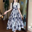 大きめサイズ レディース おしゃれ ファッション 上品 フェミニン デート 女子会 普段使い チャイナ風 フェイク セットアップ ボタン アップ シャツ ドレス...