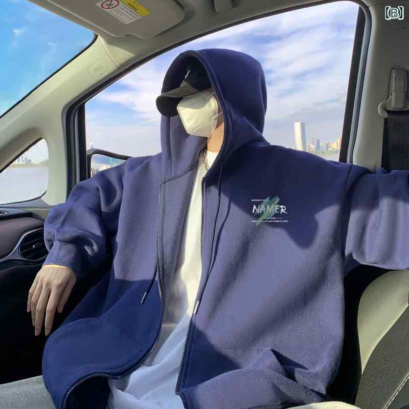 大きめサイズ メンズ スウェット カジュアル おしゃれ ファッション ぽっちゃり 暖かい フード シャツ レディース 冬 起毛 厚手 ゆったり カーディガンジャケット