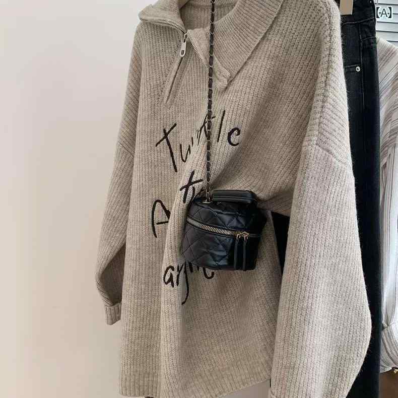 大きめサイズ メンズ トップス カジュアル おしゃれ ファッション ぽっちゃり アメリカン bf オートミール カラー ハーフ ジップセーター レディース 秋冬...