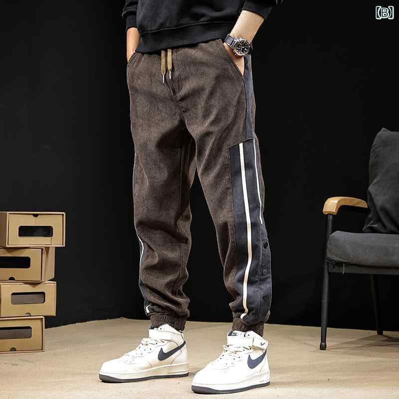 大きめサイズ メンズ パンツ カジュアル ズボン おしゃれ ファッション レギンス