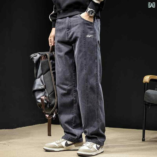 大きめサイズ メンズ パンツ カジュアル ズボン おしゃれ ファッション ストレート 春秋 綿 ゆったり トレンディ 秋 大きめサイズ メンズ パンツ カジュアル ズボン おしゃれ ファッション ストレート 春秋 綿 ゆったり トレンディ 秋