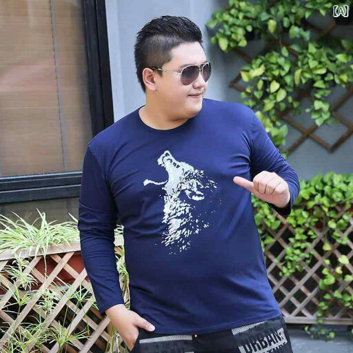大きめサイズ メンズ カジュアル 秋 綿 長袖 シャツ Tシャツ トレンディ 服 大きめサイズ メンズ カジュアル 秋 綿 長袖 シャツ Tシャツ トレンディ 服