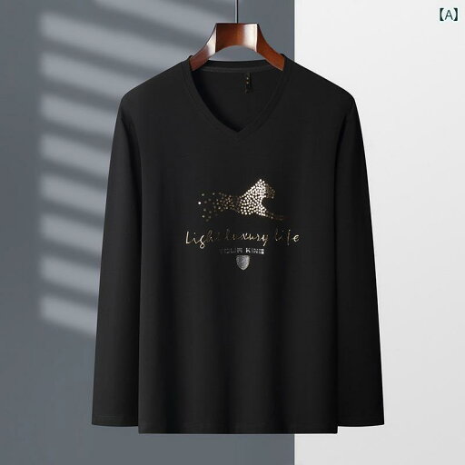 大きめサイズ メンズ カジュアル 秋 トレンディ 長袖 Tシャツ 起毛 厚手 Tシャツ 紳士服 大きめサイズ メンズ カジュアル 秋 トレンディ 長袖 Tシャツ 起毛 厚手 Tシャツ 紳士服