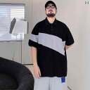 大きめサイズ メンズ ポロシャツ カジュアル 半袖 夏 襟 Tシャツ