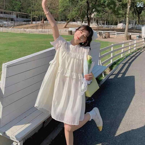 レディース ファッション カジュアル おしゃれ フェミニン ミルク ホワイト ドレス 夏 夏 レトロフレンチ プリンセス ドレス フェアリー ドレス レディース ファッション カジュアル おしゃれ フェミニン ミルク ホワイト ドレス 夏 夏 レトロフレンチ プリンセス ドレス フェアリー ドレス