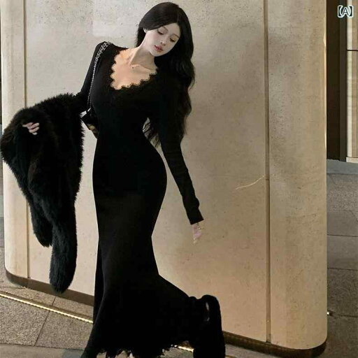 大きめサイズ ワンピース レディース セクシー パーティー キャバ 魅惑 黒 Vネック レース ヒップ ハグ ドレス ぽっちゃり 背 高さ 男 ウエスト スリム フィッシュテール ロング スカート 大きめサイズ ワンピース レディース セクシー パーティー キャバ 魅惑 黒 Vネック レース ヒップ ハグ ドレス ぽっちゃり 背 高さ 男 ウエスト スリム フィッシュテール ロング スカート