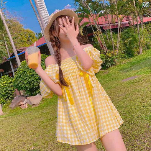 大きめサイズ レディース ファッション カジュアル ぽっちゃり ワンショルダー パフスリーブ チェック シャツ ゆるく スリム ドール シャツ 大きめサイズ レディース ファッション カジュアル ぽっちゃり ワンショルダー パフスリーブ チェック シャツ ゆるく スリム ドール シャツ