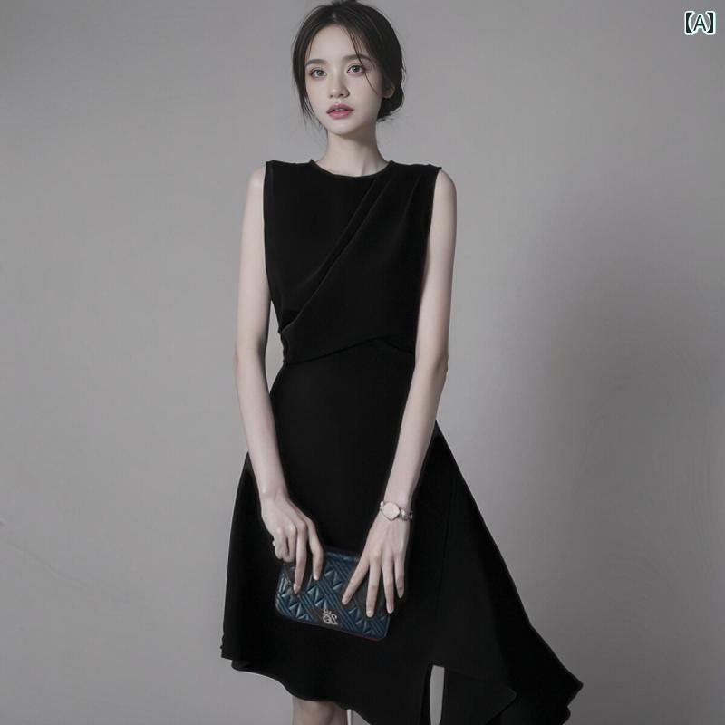 ドレス レディース 華やか 上品 エレガント パーティー リトル ブラック ショート 軽量 涼しい 涼しい ラグジュアリー 誕生日 普段使い エレガント