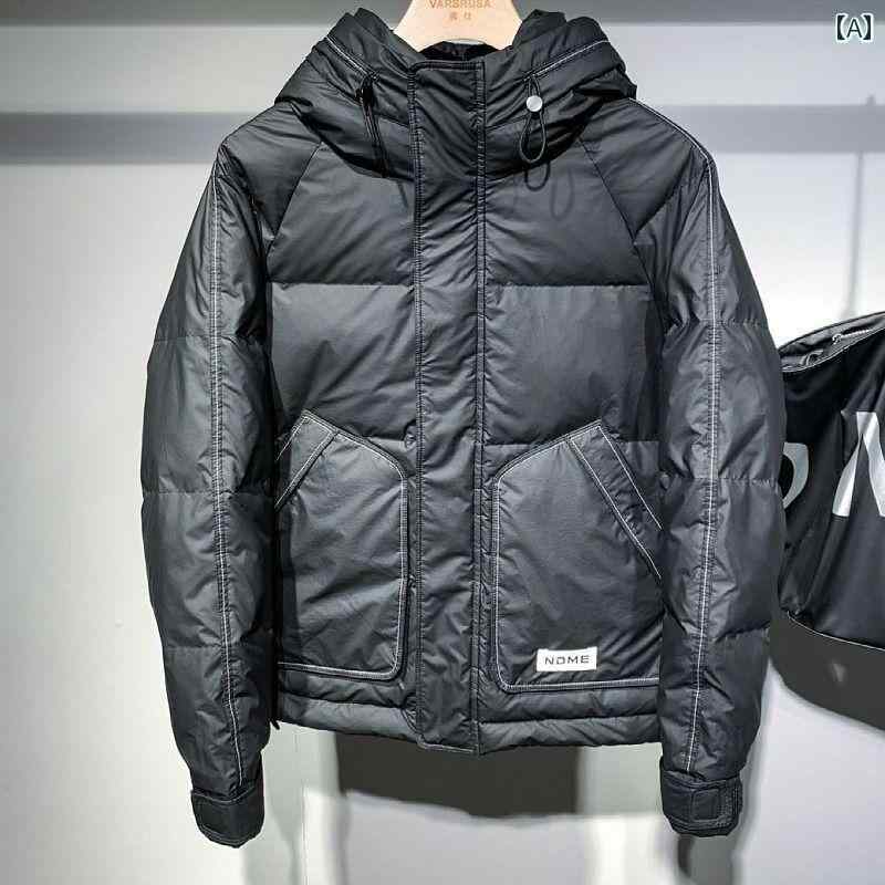 アウター メンズ カジュアル おしゃれ 綿服 秋冬 ソリッドカラー ファッション トップス ステッチ フード 暖かい 綿服